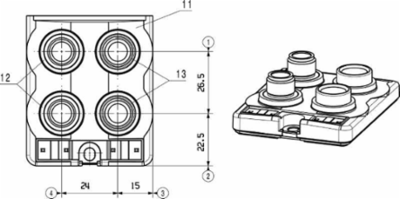 SAI GHDE 4M12 2S2B