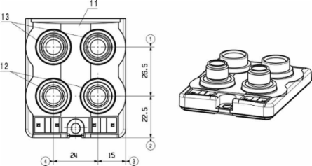 SAI GHDE 4M12 2X1S1B