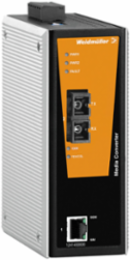 Fast Ethernet Media Converter, 4.134 Inch Length, 1x RJ45 and 1 SC Multi-mode Port