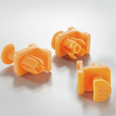 PCB Plug-in Connector, Orange, 12.5 mm Length, 9.5 mm Width, 0.614 g Weight