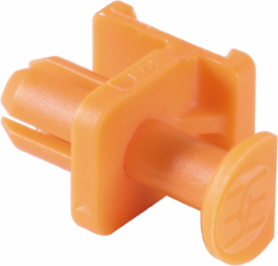 PCB Plug-in Connector, Orange, 12.5 mm Length, 9.5 mm Width, 0.614 g Weight
