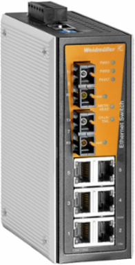 ValueLine Managed Network Switch 6 Ports RJ45, IP30, -40 C to 75 C