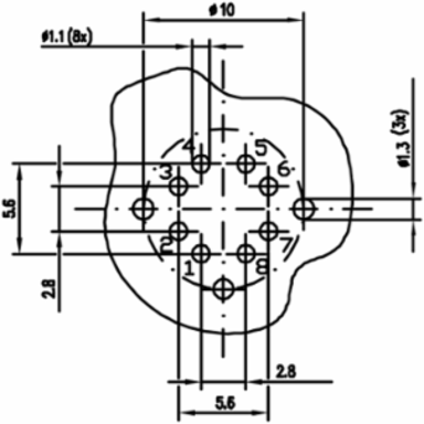 IE-PCB2-M12X-S-180