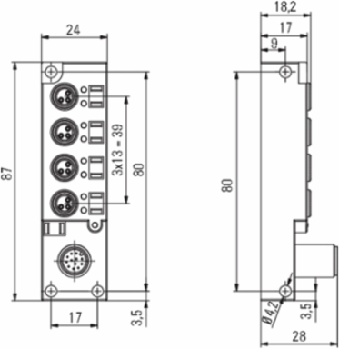 SAI-4-S12 M8 L 1:1