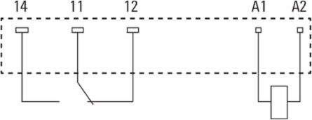 Relay Module, 1 CO Contact (AgNi), 24 V DC, 6 A Continuous Current, IP67