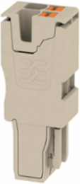 APG Plug, 2.5 mm2, 800 V, 24 A, 2 Poles, Dark Beige
