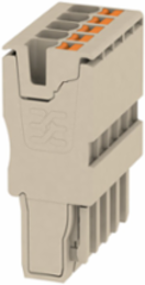 Plug 2.5 mm2, 800 V, 24 A, 5 Poles, PUSH IN Technology