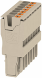 Plug 2.5 mm2, 800 V, 7 Poles, PUSH IN Technology, 24 A Rated Current