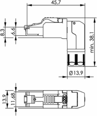 IE-PS-RJ45-FH-90-P-1.6