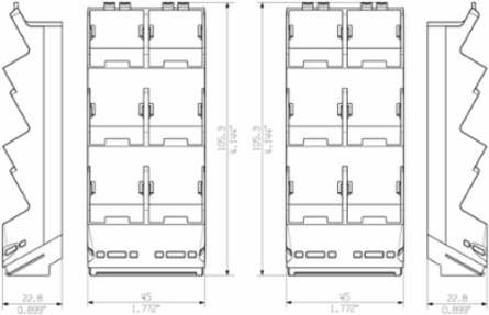 CH20M45 SET 33/33 BK/OR