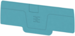 AEP End Plate 0.083 Inch Width, 2.974 Inch Height, Blue, Wemid Material