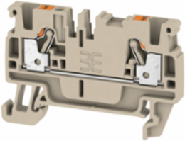 Feed-Through Terminal Block, 2.5 mm², 800 V, 24 A, PUSH IN Technology