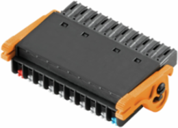 PCB Plug-in Connector 3.5 mm 10 Poles 180 Tension-clamp Connection