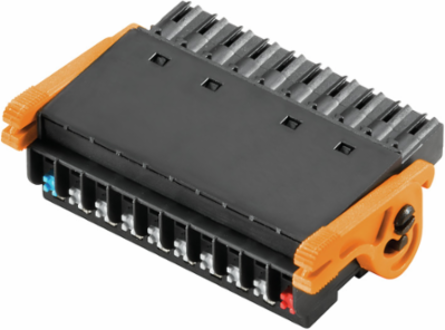 PCB Plug-In Connector 3.50 mm, 10 Poles, PUSH IN, 180
