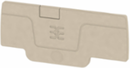 AEP End Plate, 2.347 Inch Height, 0.083 Inch Width, 26.3 mm Depth, Wemid Material