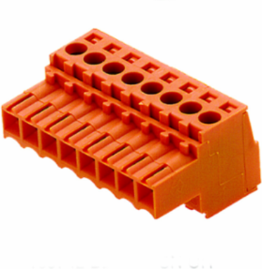 PCB Plug-in Connector 3.50 mm, 7 Poles, 180 , Max Clamping Range 1.5 mm2