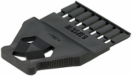 PCB Plug-in Connector 8 Poles, Orange, PBT Material, 42mm Length