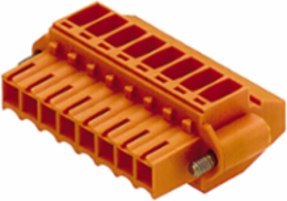 PCB Plug-in Connector, 3.50 mm, 2 Poles, 90 , 10A, Orange