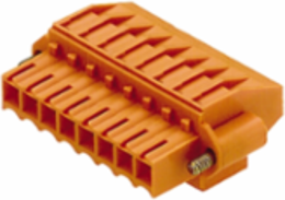 PCB Plug-In Connector, 3.50 mm, 13 Poles, Max 1.5 mm2 Clamping Range, Orange