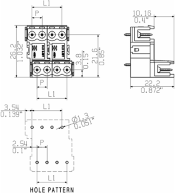 SLD 5.08V/08/180B 3.2SN OR BX