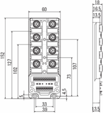 SAI-8-M 3P IDC UT