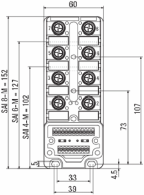 SAI-4-M 4P IDC UT