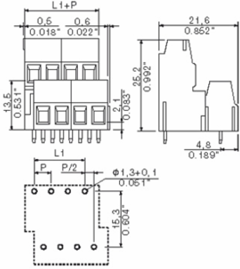 LM2N 5.08/46/90 3.5SN OR BX
