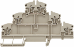 Multi-Tier Tension-Clamp Terminal Block 2.5 mm2, 500 V, 20 A, 3 Levels