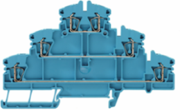 Multi-Tier Terminal Block, 2.5 mm2, 500 V, 20 A, Blue