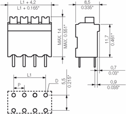 LSF-SMT 3.50/04/180 3.5SN BK TU