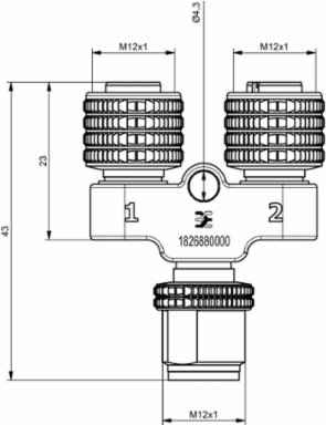 SAI-Y-5S- M12/M12