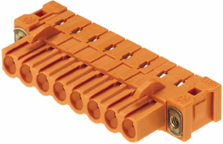 PCB Plug-in Connector 5.08 mm, 2 Poles, THT Solder, 90 Angle, 3.2 mm Pin