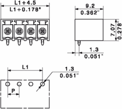 SC-SMT 3.81/14/90G 3.2SN BK BX