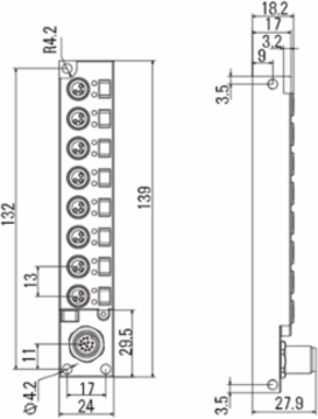SAI-8-S12 3P M8 L