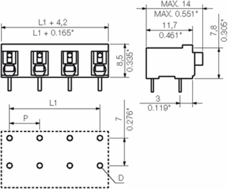 LSF-SMT 7.50/03/90 3.5SN BK RL