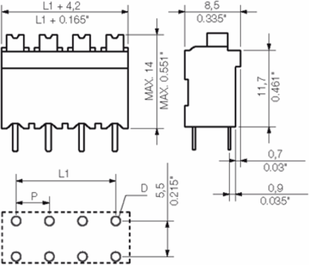 LSF-SMT 5.00/07/180 3.5SN BK RL