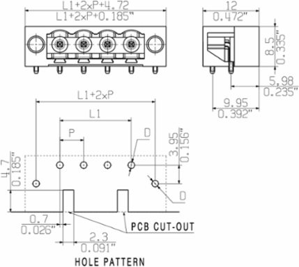 SL-SMT 5.08HC/05/270FL 3.2SN BK BX