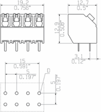 LSF-SMT 5.00/08/135 3.5SN BK RL