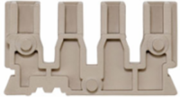 BST Multi-Tier Terminal Block 20.8 mm Dark Beige, Plug, V-0 Flammability Rating