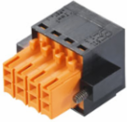 PCB Plug-In Connector, 3.50 mm, 8 Poles, Tension-Clamp Connection, 180