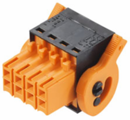 PCB Plug-In Connector 3.50 mm 10 Poles 180 Tension Clamp Connection
