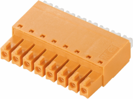 PCB Plug-in Connector, Female, 3.81 mm Pitch, 16 Poles, PUSH IN Connection