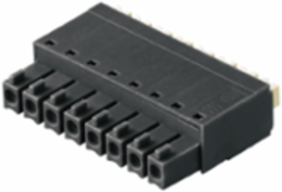 PCB Plug-in Connector, Female 10 Poles, 3.81 mm, 180 Angle, PUSH IN Connection