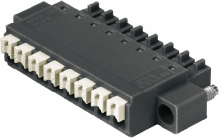 PCB Connector 3.81 mm, 2 Poles, Push In, 1.5 mm2 Max Clamping