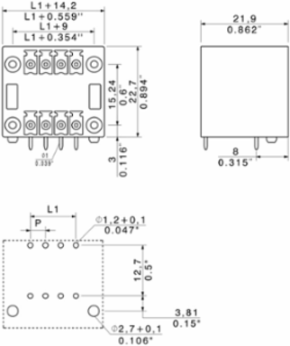 SCD 3.81/24/90F 3.2SN BK BX