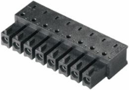 PCB Plug-in Connector, 3.81 mm Pitch, 2 Poles, 1.5 mm Solder Pin Length, Black