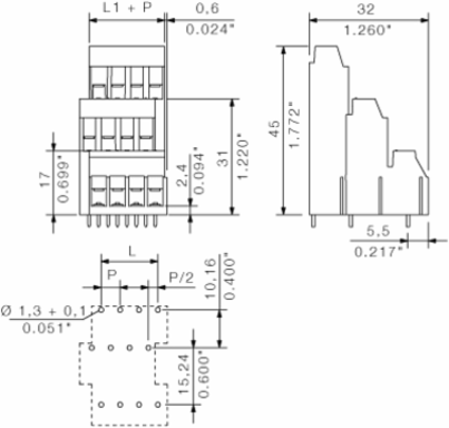 LL3R 5.00/30/90 3.2SN OR BX