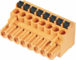 PCB Plug-in Connector, 5.00 mm Pitch, 7 Poles, 90 , Max Clamping Range 3.31 mm2