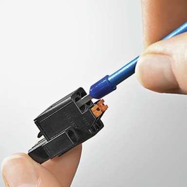 PCB Connector 5.00 mm Female Plug, 3 Poles, PUSH IN Connection
