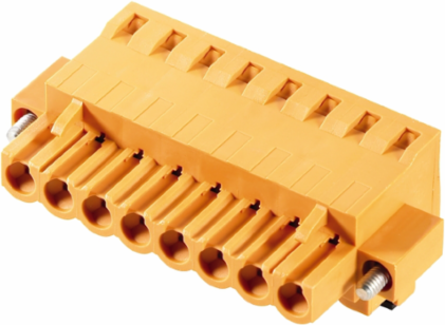 PCB Plug-in Connector, 3 Poles, 5.08mm Pitch, 270 Angle, Box